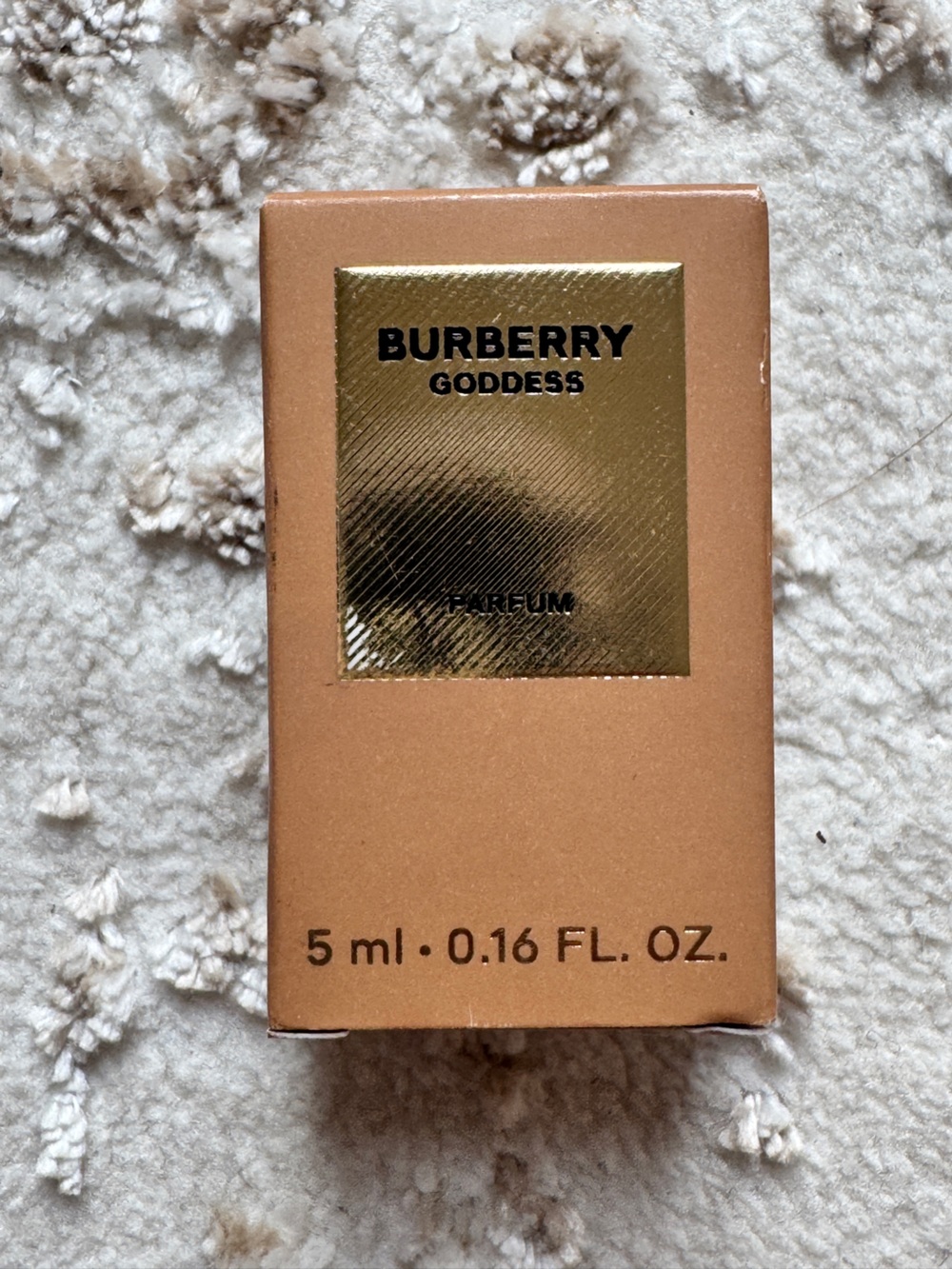 NEW Burberry Goddess Parfum 5mL Miniature Perfume Bottle